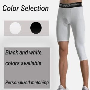 Pro Combat White and Black Compression Shorts underwear